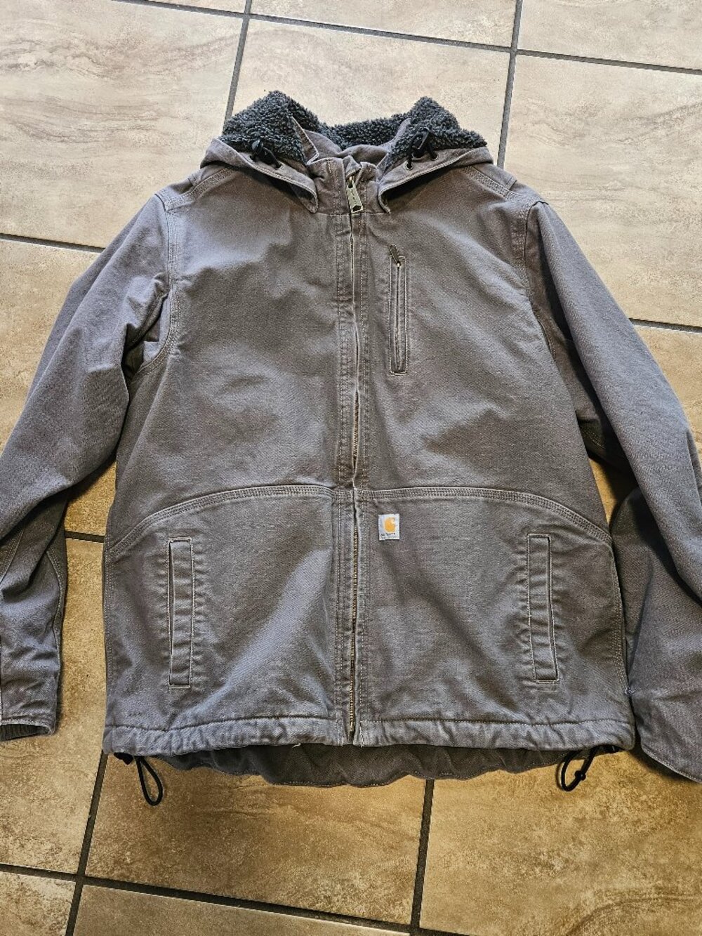 Ladies large Full Swing Carhartt jacket with hood